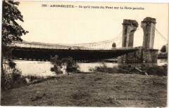 Andrezieux - Ce qu'il reste du Pont sur la Rive gauche -
													42 Loire
												