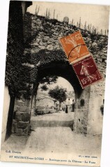 Saint-Maurice-sur Loire - Ancienne porte de Chateau - La Poste -
													42 Loire
												