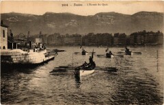 Toulon L'Entrée du Quai à Toulon