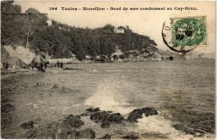Toulon Mourillon-Bord de Mer conduisant au Cap Brun à Toulon