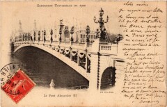 Paris Expo 1900 - Le Pont Alexandre Iii