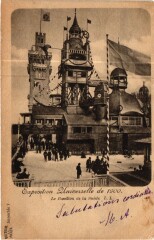 Paris Expo 1900 - Pavillon de la Suede