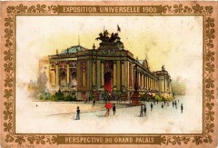 Paris Expo 1900 - Perspective du Grand Palais