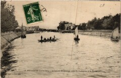 Le Pouliguen - Le bateau de passage entre le Pouliguen au Pouliguen
