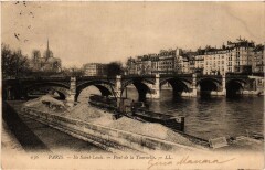 Paris 4e Ile Saint-Louis-Pont de la Tournelle -
																					75004 Paris 4e
																			