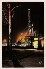 La Coupole - vue de nuit à Paris 14e