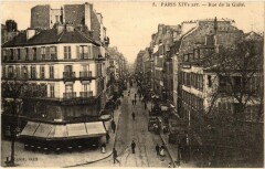Rue de la Gaité à Paris 14e