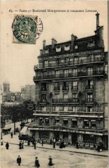 Boulevard Montparnasse et restaurant Lavenue -
																					75015 Paris 15e
																			