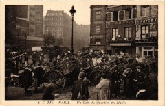 Paris (2e) Un coin du Quartier des Halles. à Paris 2e
