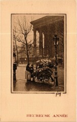 Paris Bouquiniste en face de la Madeleine