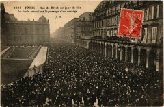 Paris 1e Rue de Rivoli un jour de fete à Paris 1er