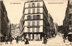 Montmartre - Carrefour des 3-Frères à Paris 18e