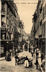 Paris (1e) Rue de Seine. à Paris 1er