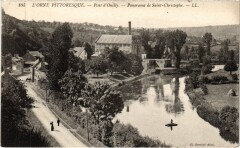 Pont-d'Ouilly Panorama de Saint-Christophe à Pont-d'Ouilly