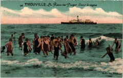 Trouville-sur-Mer Dans la Vague à Trouville-sur-Mer
