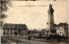 Caen Place Alexandre Iii et Caserne Hamelin