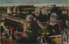 Fougeres vue d'ensemble du Chateau