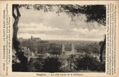 Fougeres la ville haute et le Chateau