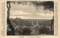 Fougeres La ville haute et le Chateau