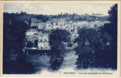 Fougeres vue sur le quartier de Saint-Sulpice