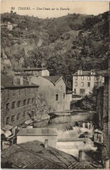 Thiers une Chute sur la Durolle à Thiers