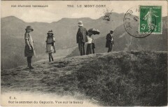 Le Mont Dore Sur le sommet du Capucin à Mont-Dore