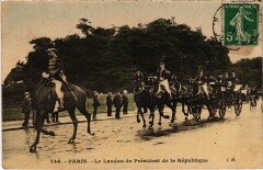 Paris Le Landaur du President de la Republique