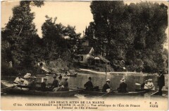 Chennevieres Le Passeur de l'Ile d'Amour France