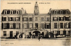 Villeneuve St.Georges L'Hotel de Ville France -
													94 Val de Marne
												