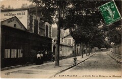 St.Maurice La Grande Rue au Restaurant de l'Habitude France -
													94 Val de Marne
												
