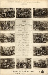 Paris Petits commercants de Paris pendant le Siege 1870-71