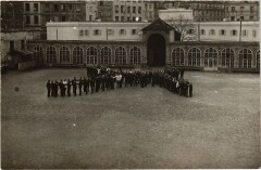 Paris carte photo Ecole Polytechnique rassemblement