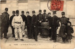 Paris Petits Metiers La Corvee des Euax grasse