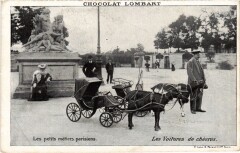 Paris Petits Metiers Les voitures de chevres