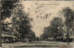 Avenue du Maine à Paris 14e