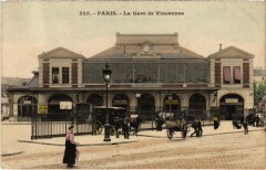 La Gare de Vincennes à Paris 12e