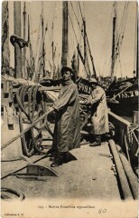 Le Crotoy Marins Crotellois Appareillant au Crotoy