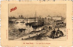 Vieux Paris Quai de la Rapee à Paris 12e