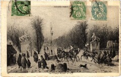 Ancien Paris Les Champs-Elysees