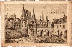 Carte postale ancienne Ancien Paris Porte Saint-Germain
                                