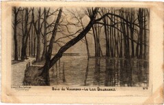 Ancien Paris Bois de Vincennes lac Daumesnil