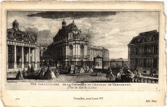Ancien Paris Versailles Chapelle du Chateau