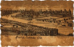 Vieux Paris annee 1750