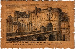 Vieux Paris le petit Chastelet