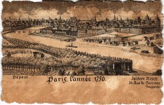 Vieux Paris annee 1750