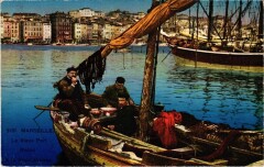 Marseille Le Vieux Port - Repas a la Boillabaisse à Marseille
