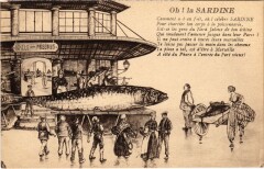 Marseille Oh la Sardine à Marseille