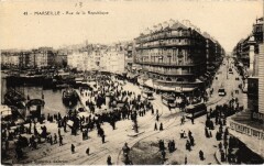 Marseille Rue de la Republique à Marseille