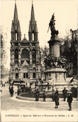 Marseille Eglise des Reformes et Monument des Mobiles à Marseille