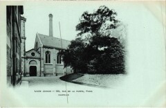 Lycée Janson - 106, Rue de la Pompe - Chapelle à Paris 16e